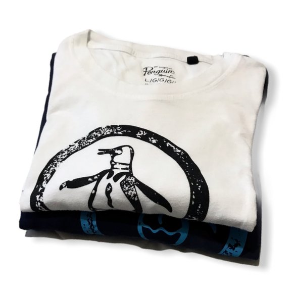 Original Penguin Tops - 🌿 3/$25 Set of 2 ORIGINAL PENGUIN MENS T’s Sz L